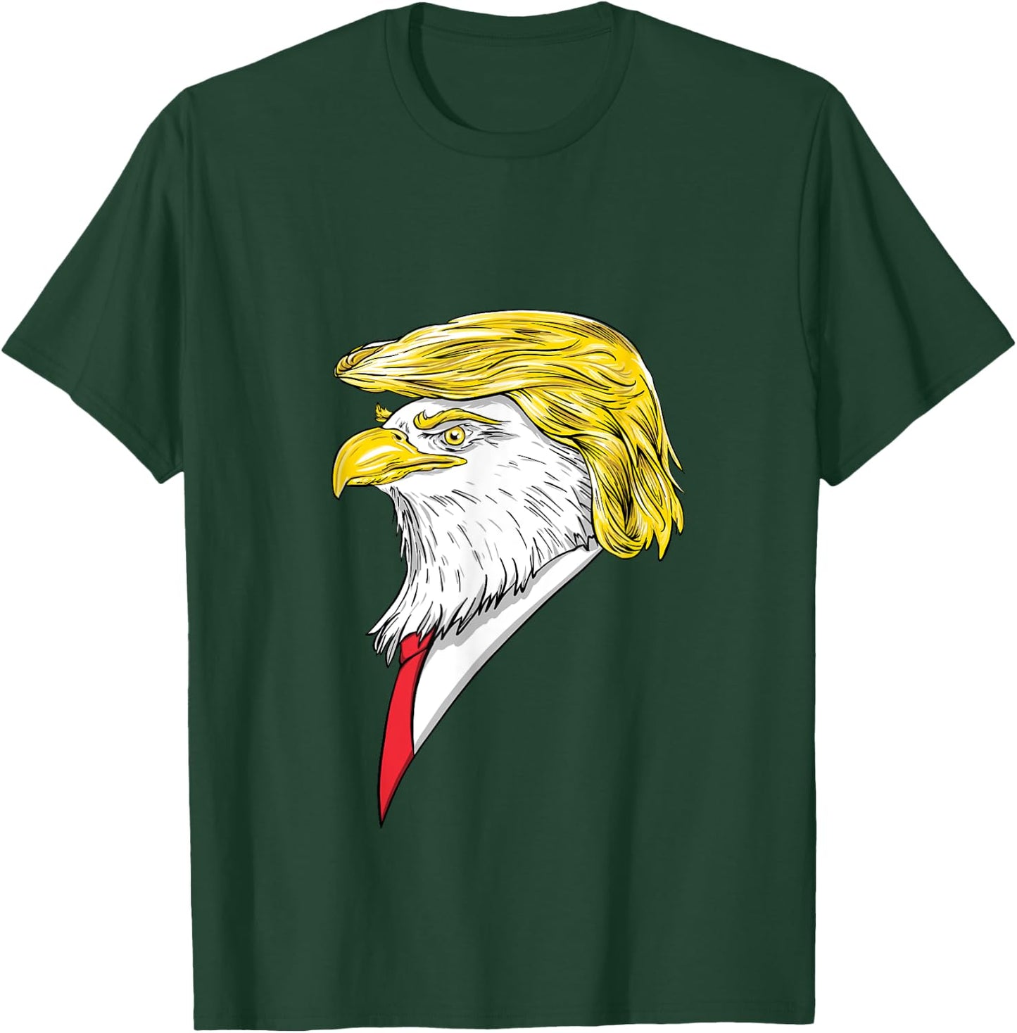 Spirit Animal Donald Trump Eagle Hair T-Shirt - T-Shirt | Forest