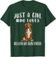 Im Just A Girl Who Loves Nova Scotia Duck Tolling Retrievers T-Shirt - T-Shirt | Forest