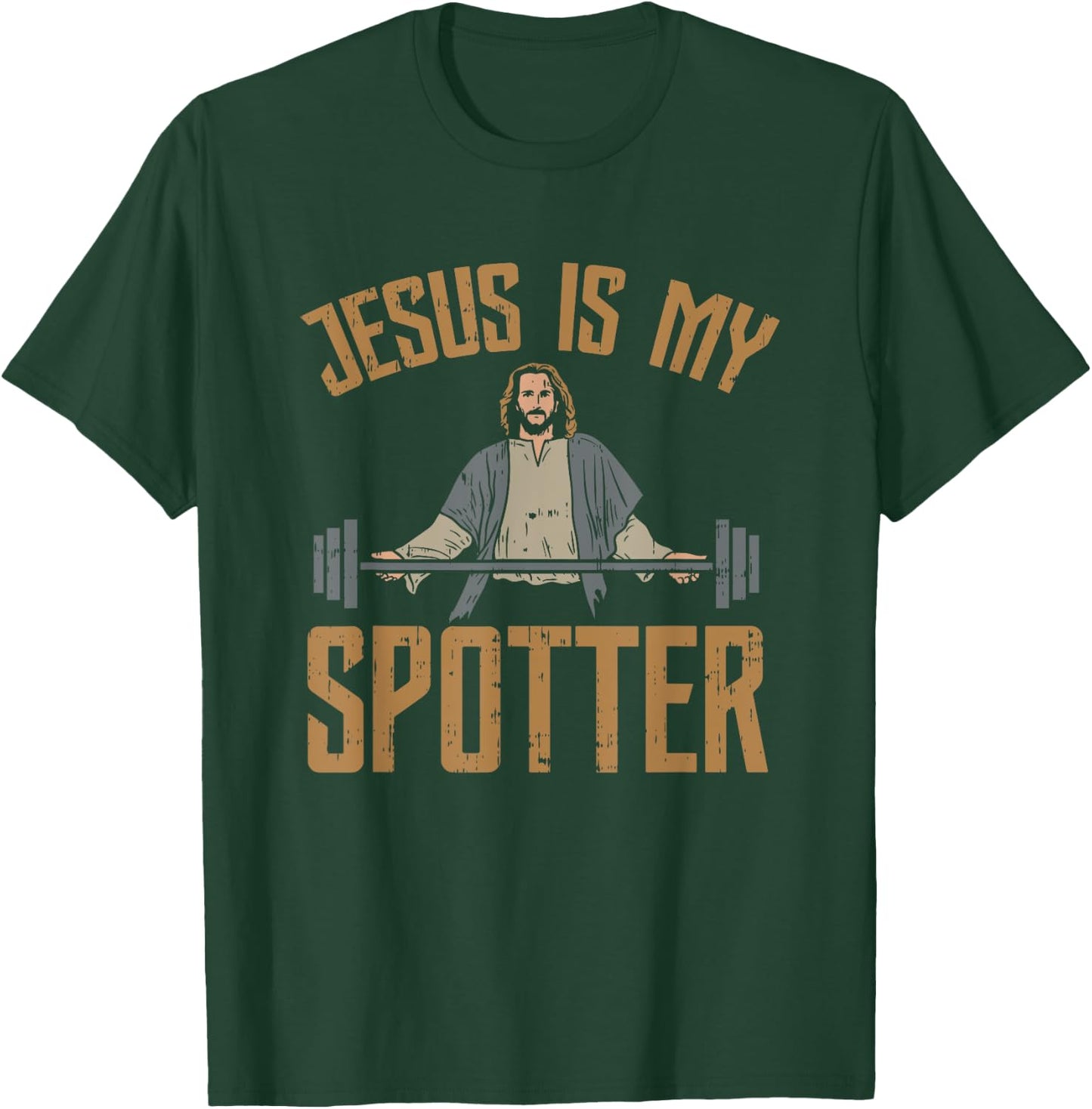 Jesus is my Enlightener Jesus T-Shirt - T-Shirt | Forest