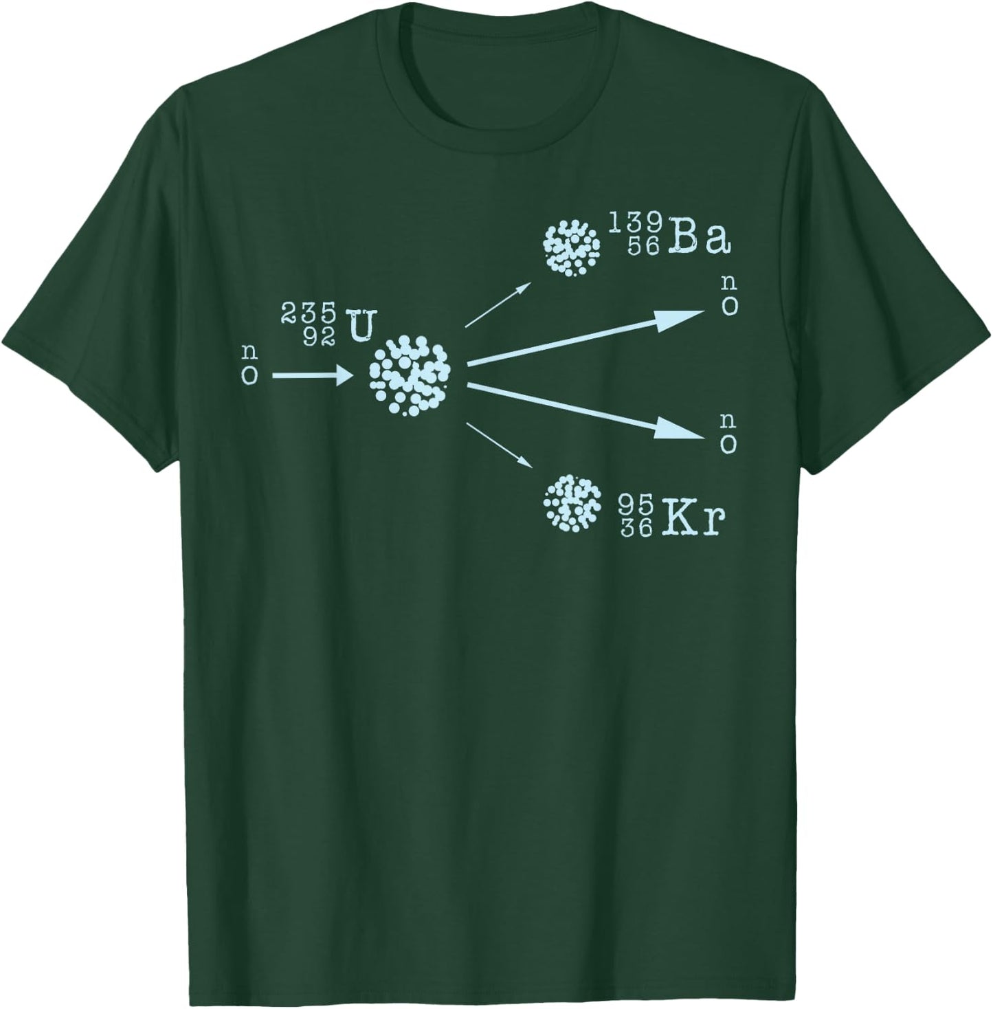 Nuclear Power Fission Fusion Uranium Physics Energy Science T-Shirt - T-Shirt | Forest