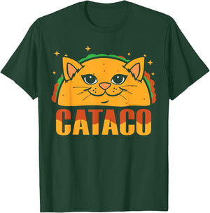 Cataco Taco Cat T-Shirt - T-Shirt | Forest