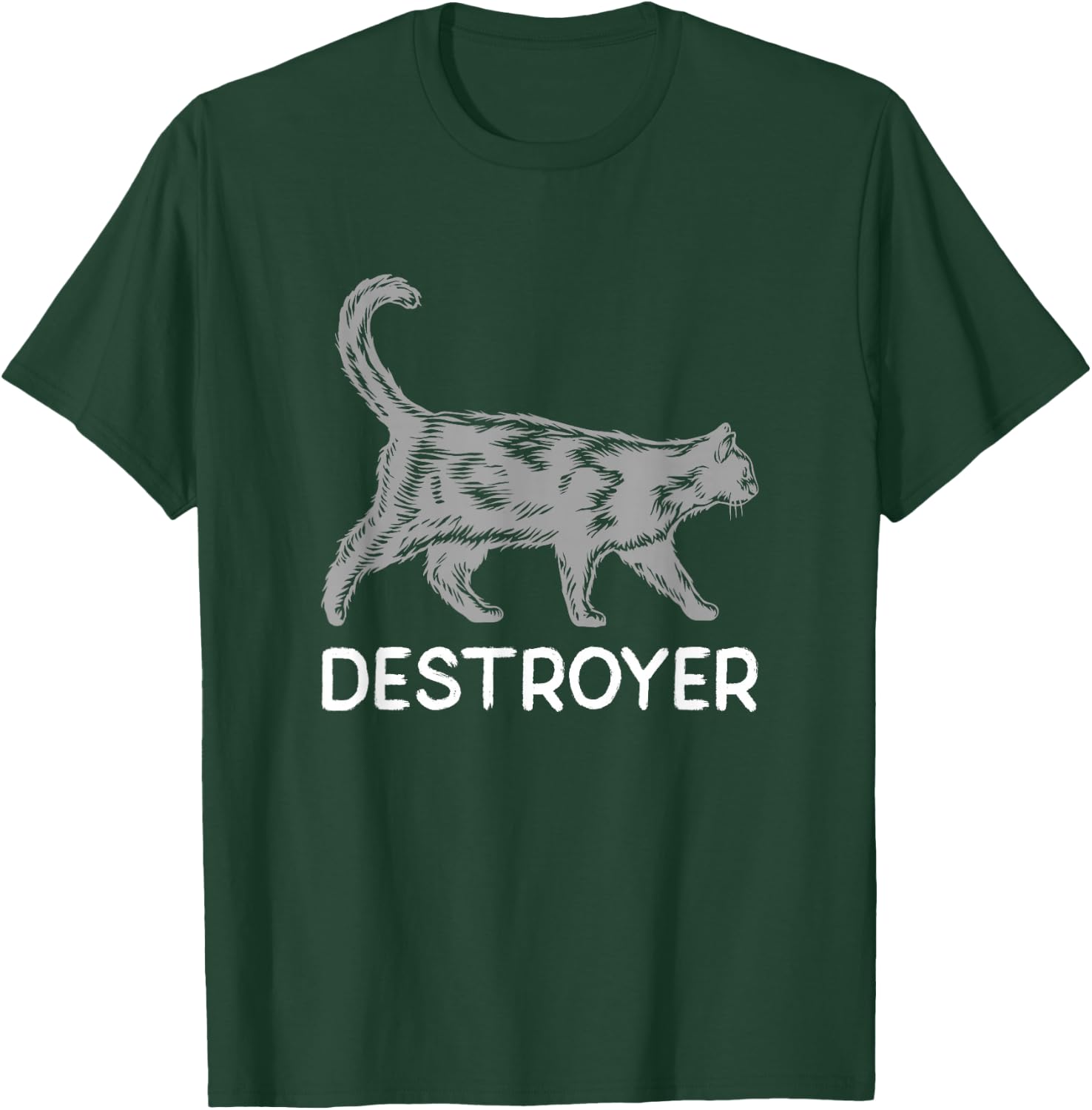Pussy Destroyer | Dominate Vagina Sex | Well Endowed Man T-Shirt - T-Shirt | Forest