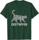 Pussy Destroyer | Dominate Vagina Sex | Well Endowed Man T-Shirt - T-Shirt | Forest