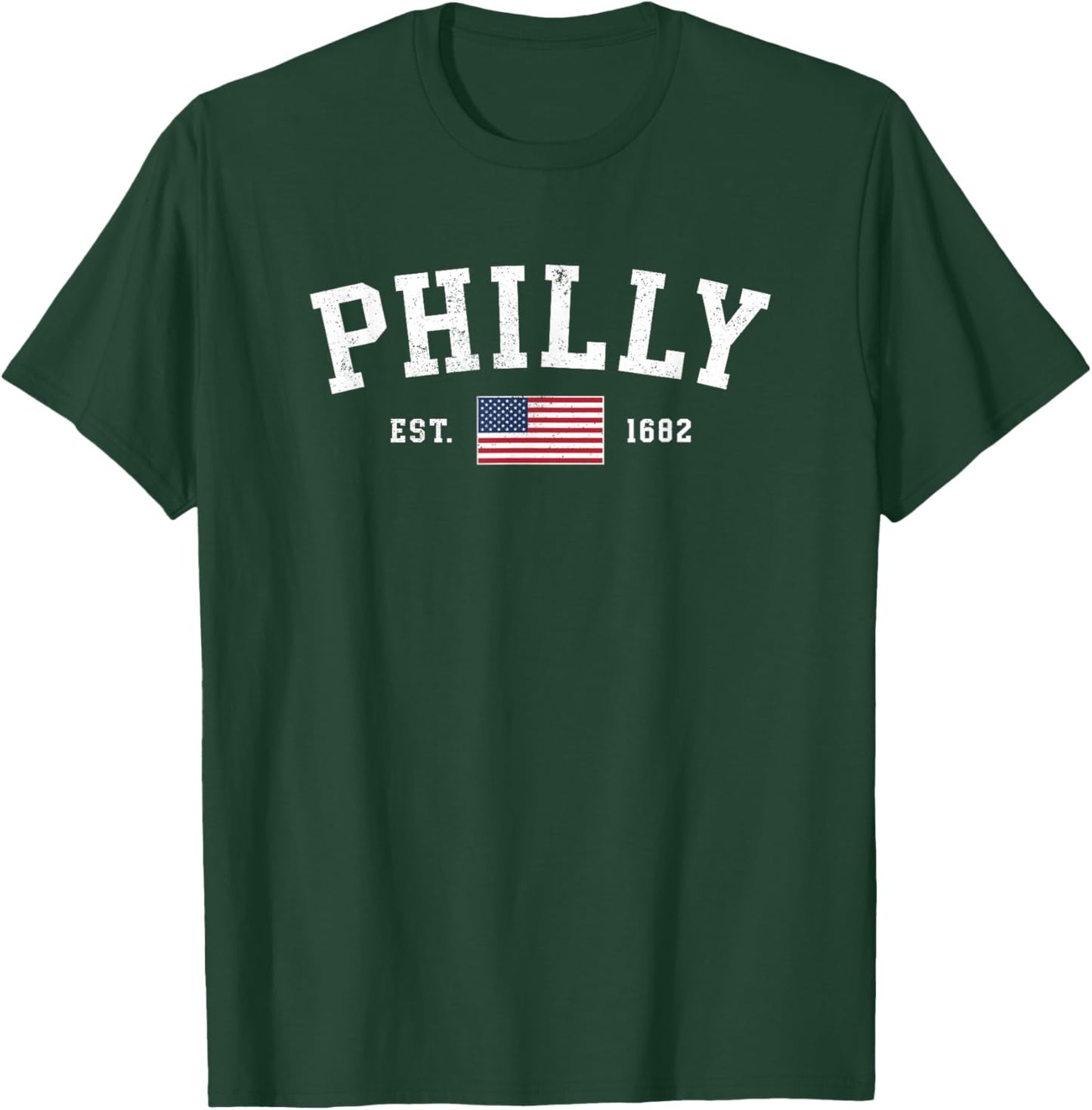 Philadelphia Pennsylvania July 4th Patriotic Philly Souvenir Kids Men T-Shirt - T-Shirt | Forest