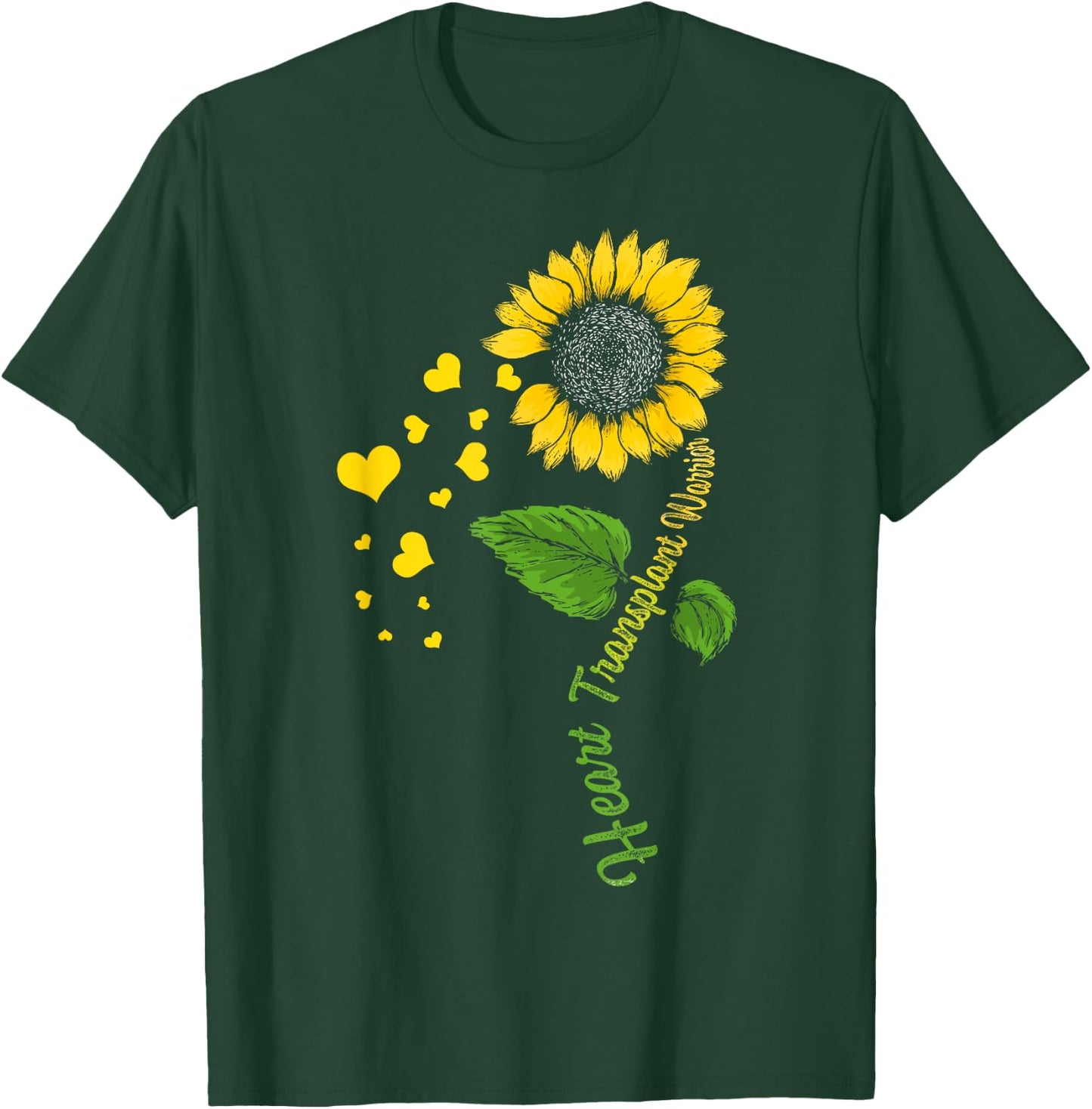 Heart Transplant Recipient Operating Surgery Survivor T-Shirt - T-Shirt | Forest