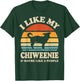 I Like My Chiweenie And Maybe Like 3 People Dog Lover Retro T-Shirt - T-Shirt | Forest