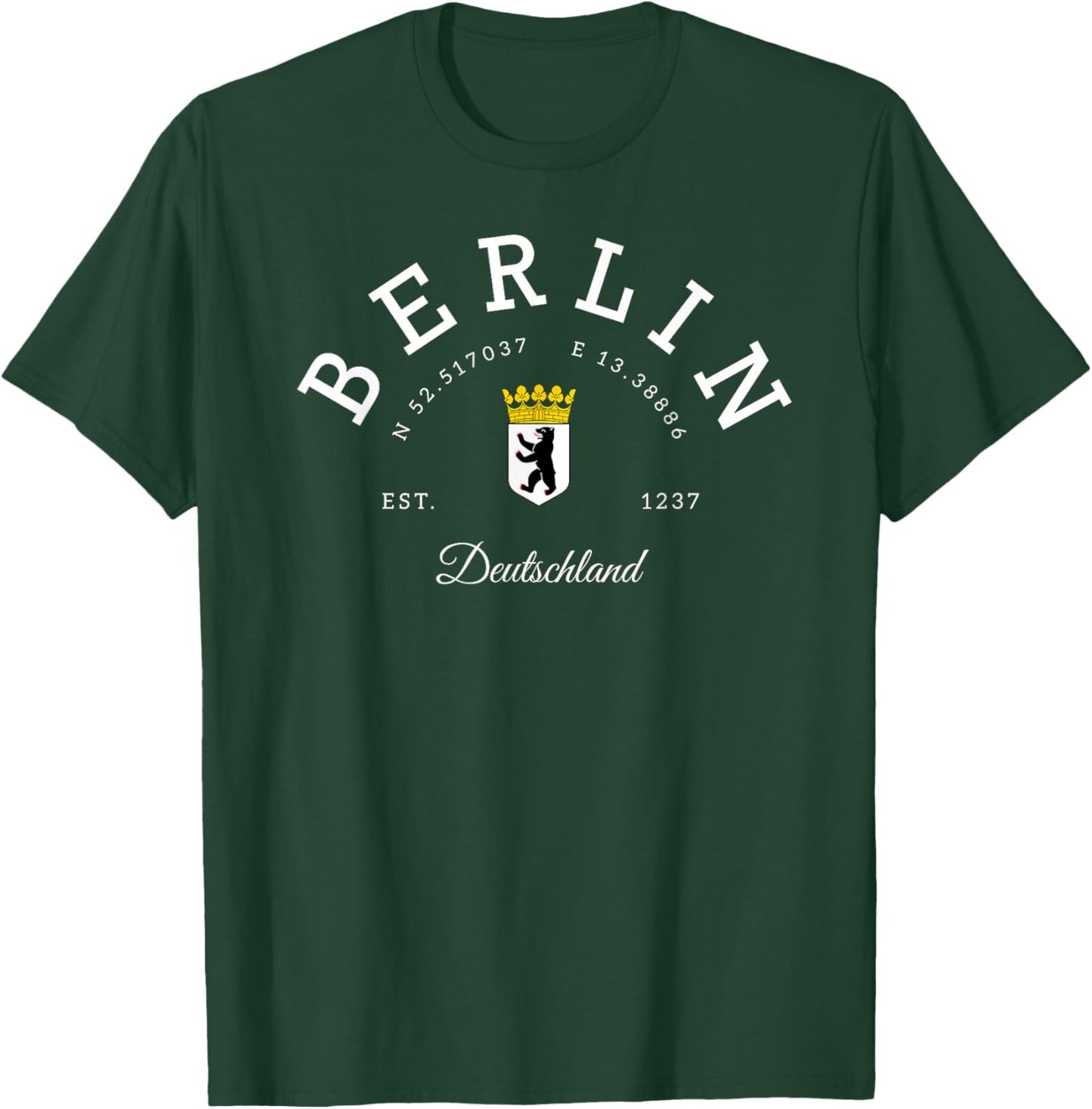 Berlin Germany Capital Of Germany Berlin vacation T-Shirt - T-Shirt | Forest