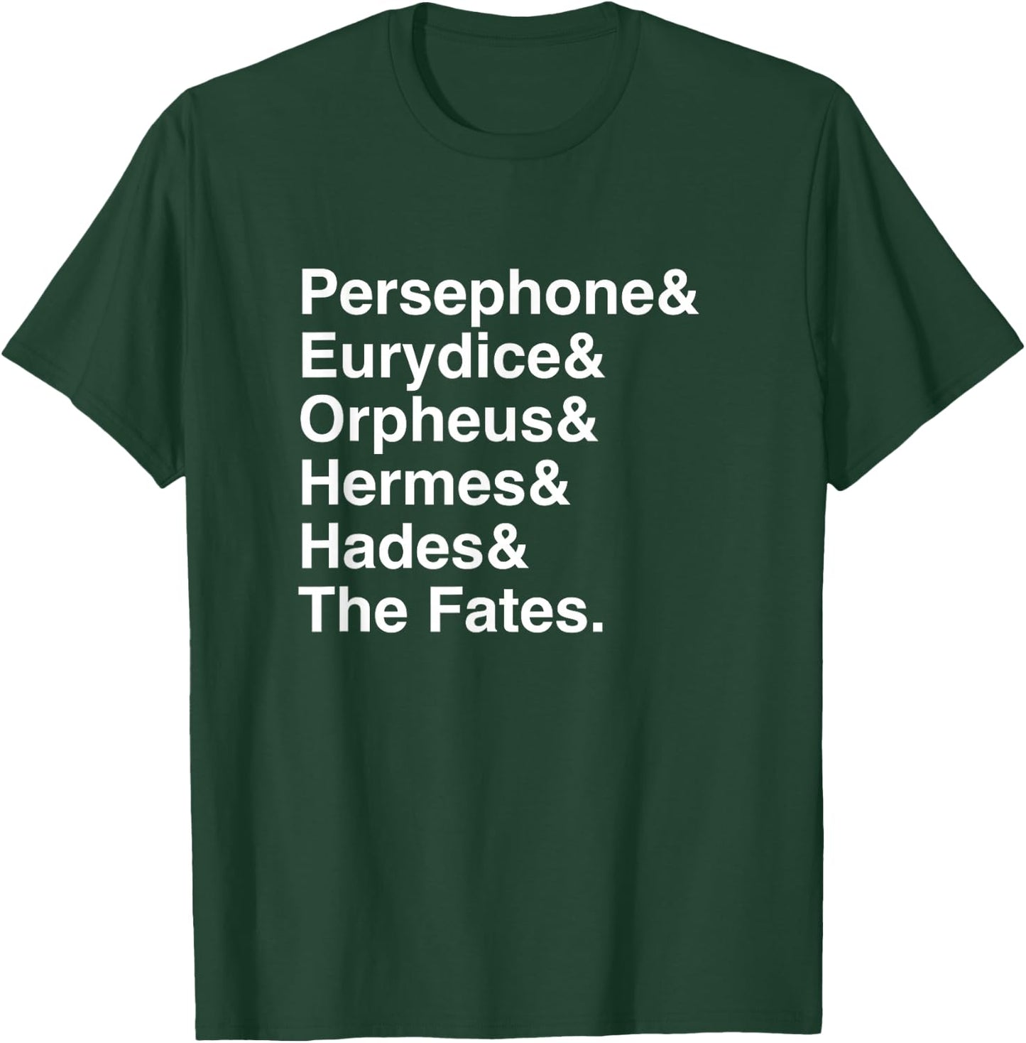Orpheus, Eurydice, Hadestown Broadway Shirt Musical Theatre T-Shirt - T-Shirt | Forest