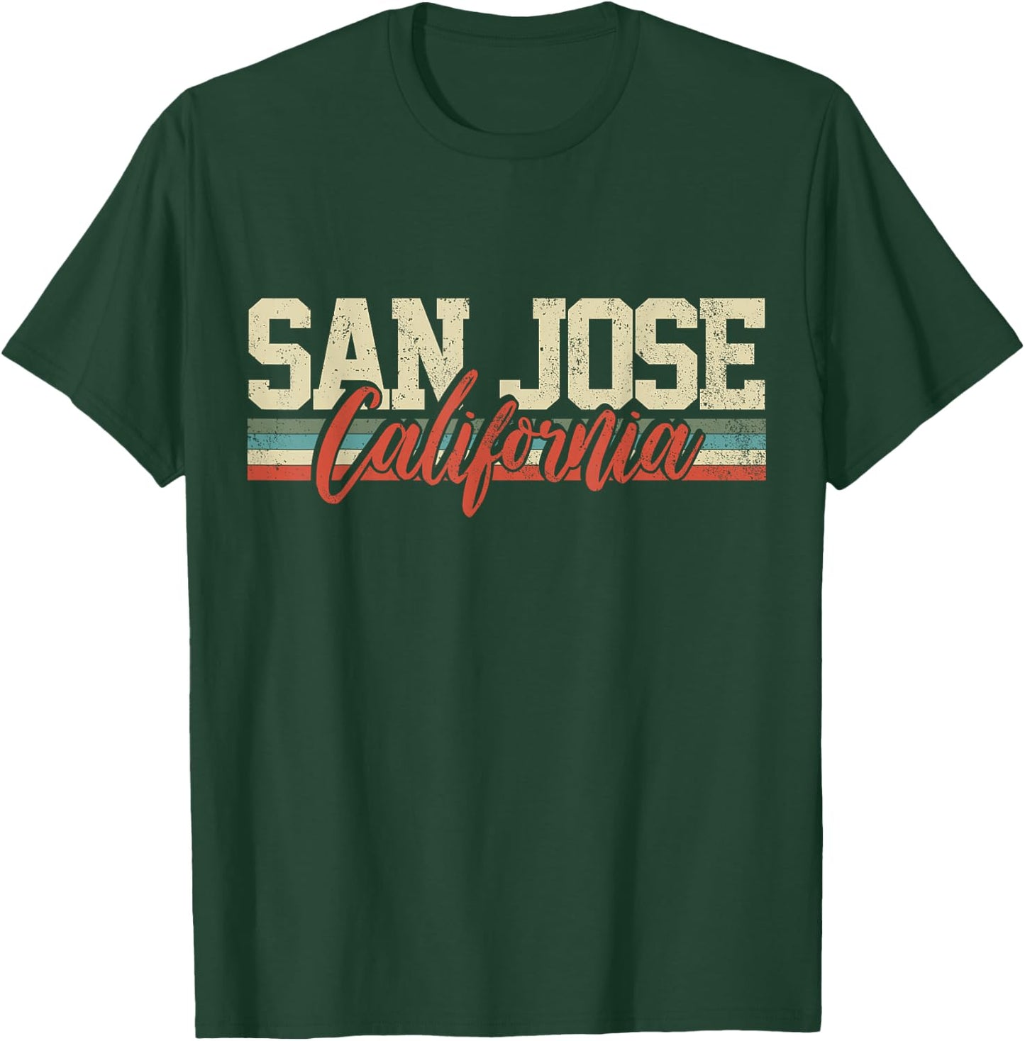 San Jose California T-Shirt - T-Shirt | Forest