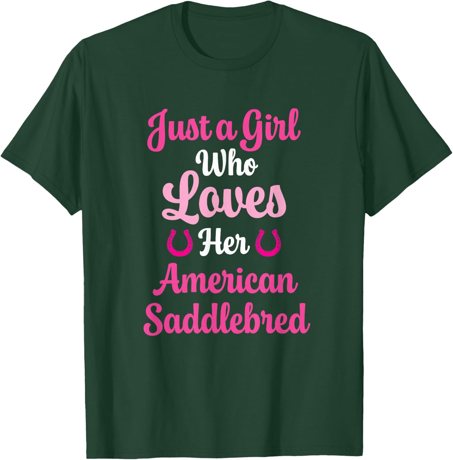American Saddlebred Horse Gift American Saddlebred T-Shirt - T-Shirt | Forest
