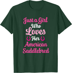 American Saddlebred Horse Gift American Saddlebred T-Shirt - T-Shirt | Forest