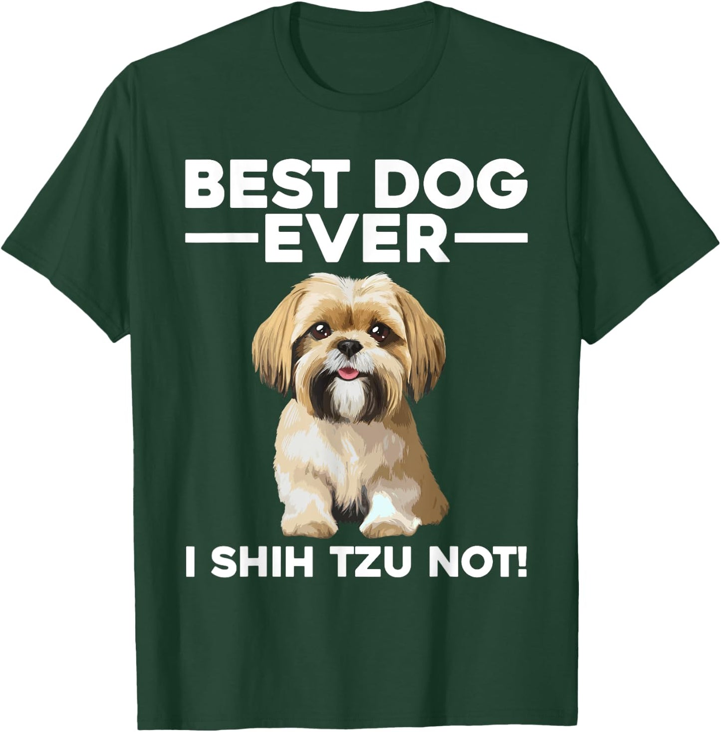 Best Shih Tzu Design Women Pet Dog Shih Tzu Lover T-Shirt - T-Shirt | Forest