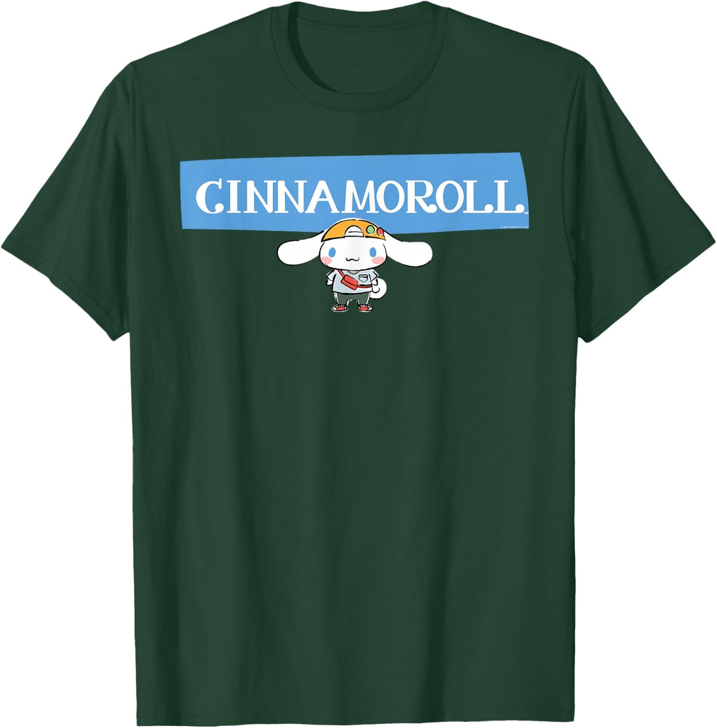 Cinnamoroll Collection Streetwear Logo T-Shirt - T-Shirt | Forest