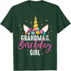 Grandma Of The Birthday Girl Grandma Gift Unicorn Birthday T-Shirt - T-Shirt | Forest