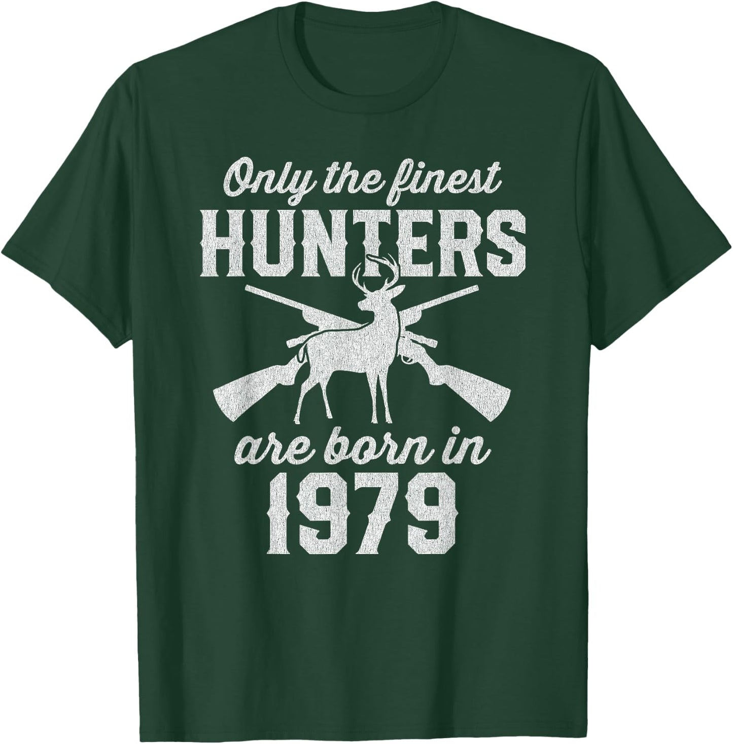46 Year Old Deer Hunter 46th Birthday Hunting T-Shirt - T-Shirt | Forest