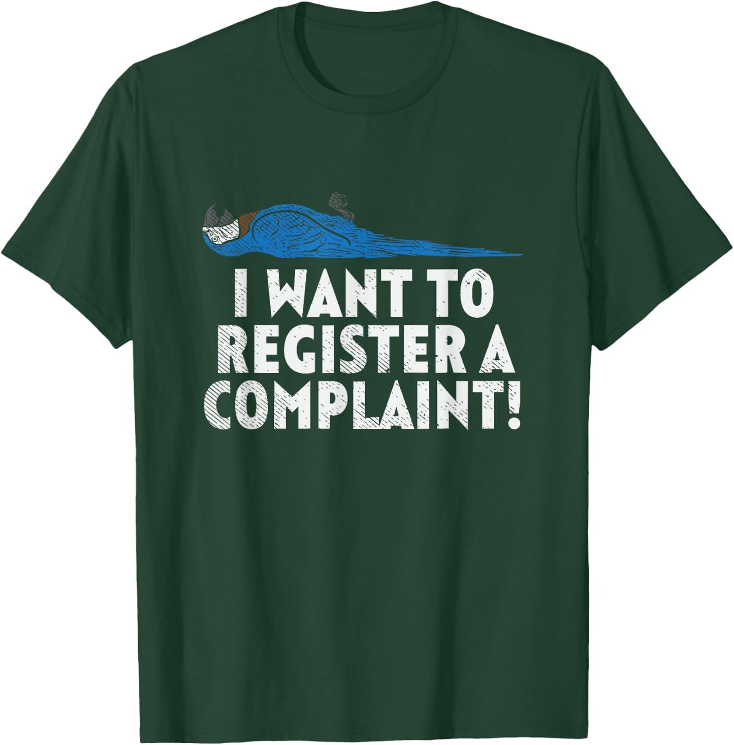 Dead Parrot funny Parrot T-Shirt - T-Shirt | Forest