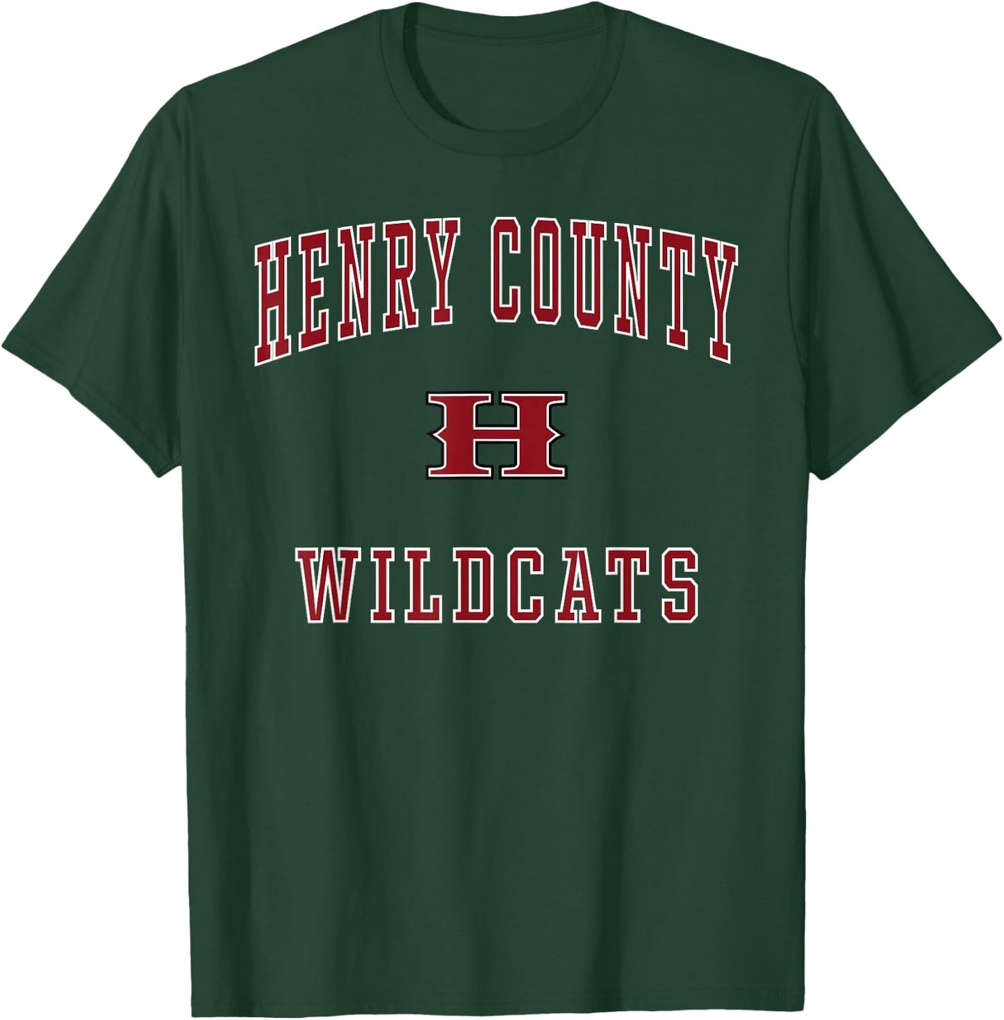 Henry County High School Wildcats T-Shirt - T-Shirt | Forest