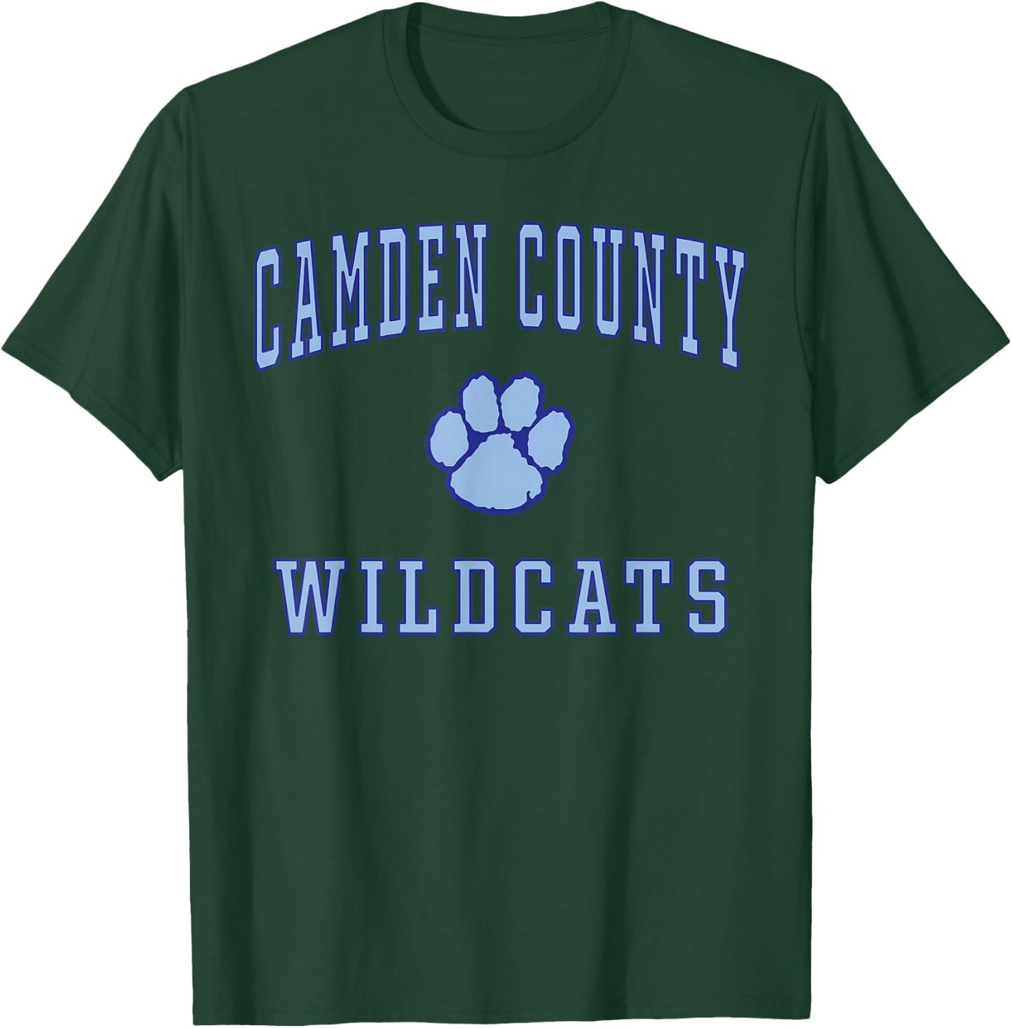 Camden County High School Wildcats T-Shirt - T-Shirt | Forest