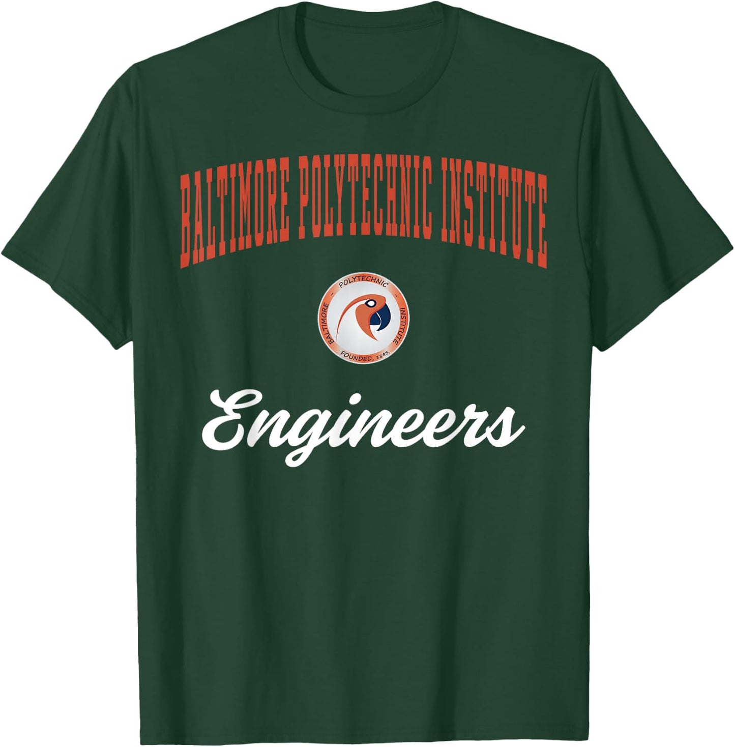 Baltimore Polytechnic Institute Engineers T-Shirt - T-Shirt | Forest