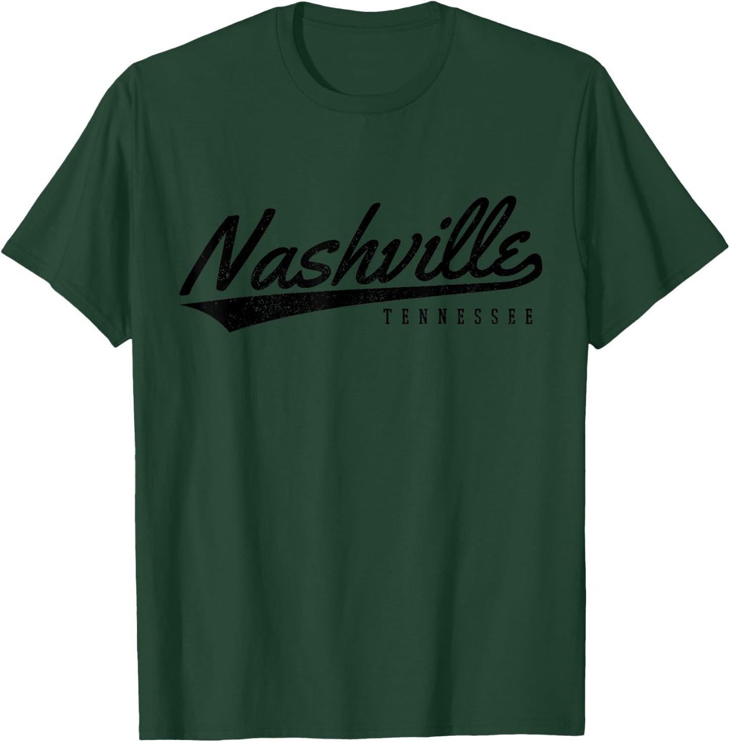Nashville Tennessee Country Music City Souvenir Gift T-Shirt - T-Shirt | Forest