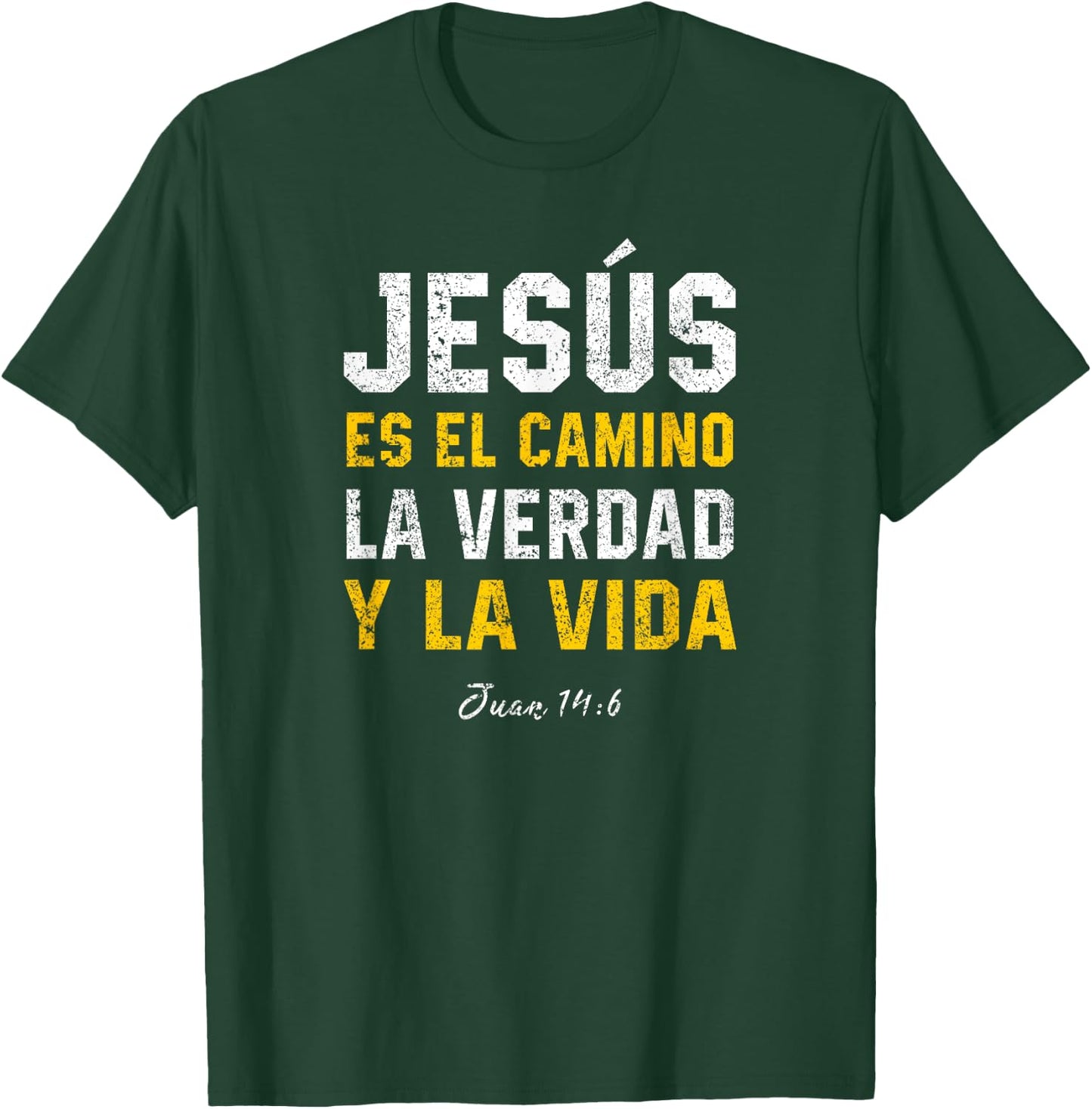 Jesus es El Camino en Espanol Christian Spanish Preachers T-Shirt - T-Shirt | Forest