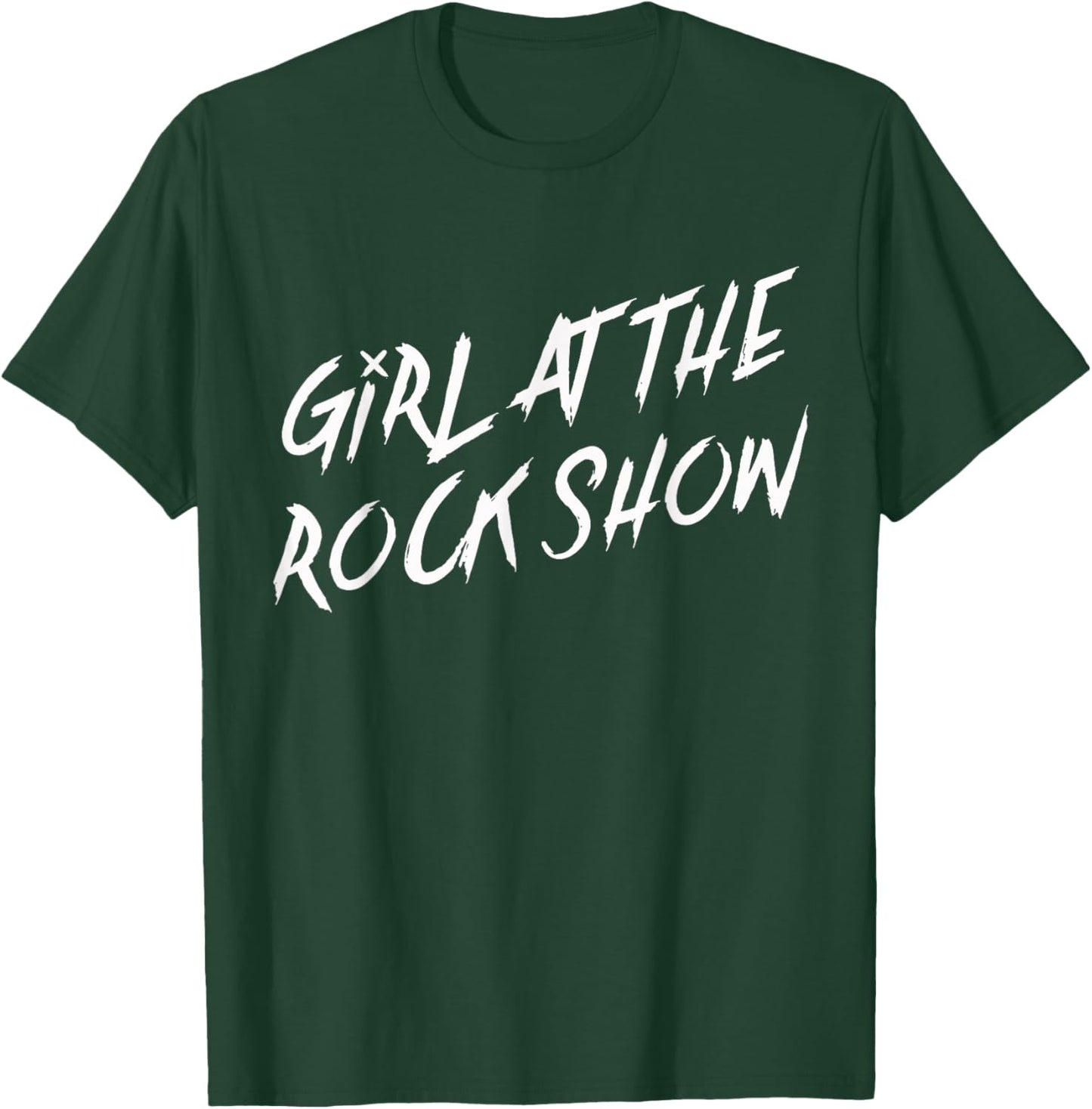 I Am The Girl at The Rock Show Funny Punk Rock Music Lover T-Shirt - T-Shirt | Forest
