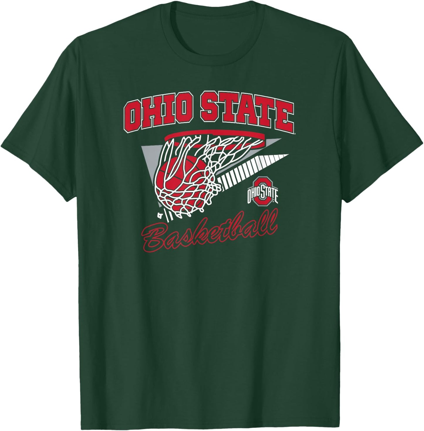 BreakingT Ohio State Basketball - OSU Licensed , Small, Black T-Shirt - T-Shirt | Forest