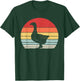 Catch Some Rays Vintage Retro Goose Black T-Shirt - T-Shirt | Forest