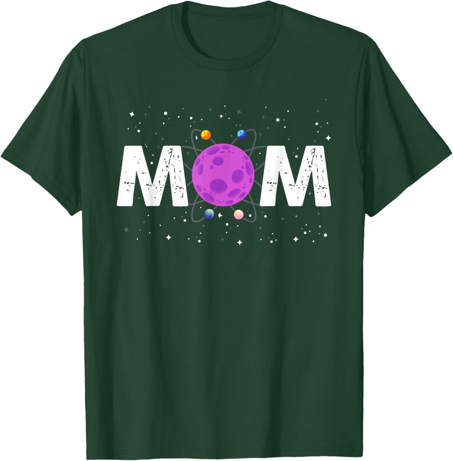 Mom Outer Space Birthday Party T-Shirt - T-Shirt | Forest