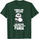 Funny Pandas Are Awesome I'm Awesome Therefore I'm A Panda T-Shirt - T-Shirt | Forest