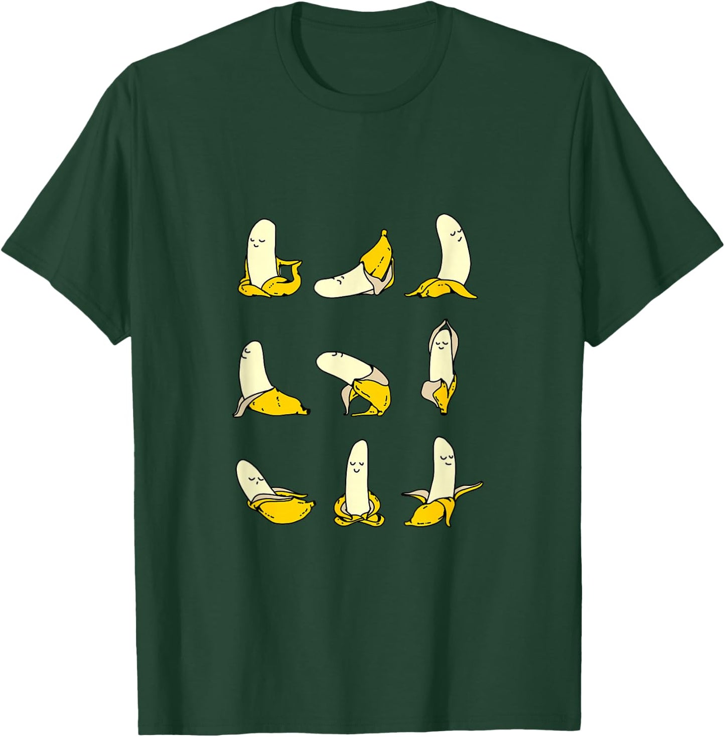 Banana Yoga Gift T-Shirt - T-Shirt | Forest