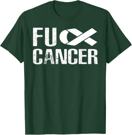 Fuck Cancer - fu cancer t shirt cancer awareness T-Shirt - T-Shirt | Forest