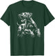 Happy Rhodesian Ridgeback in the Jump T-Shirt - T-Shirt | Forest