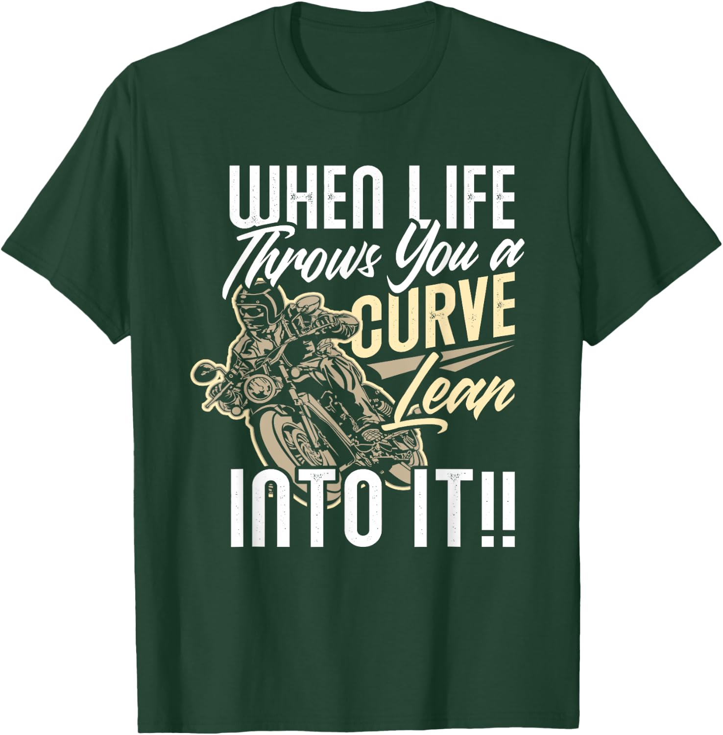 Funny Biker Quote Sarcastic Biker Rider Motorcycle T-Shirt - T-Shirt | Forest