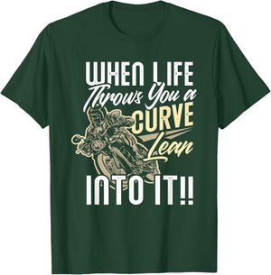 Funny Biker Quote Sarcastic Biker Rider Motorcycle T-Shirt - T-Shirt | Forest
