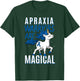 Apraxia Awareness Supporter Limb-Kinetic Fighter Unicorn T-Shirt - T-Shirt | Forest