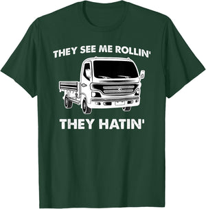Japan Mini Truck Kei Car Cab Over Compact 4wd Off Road Truck T-Shirt - T-Shirt | Forest