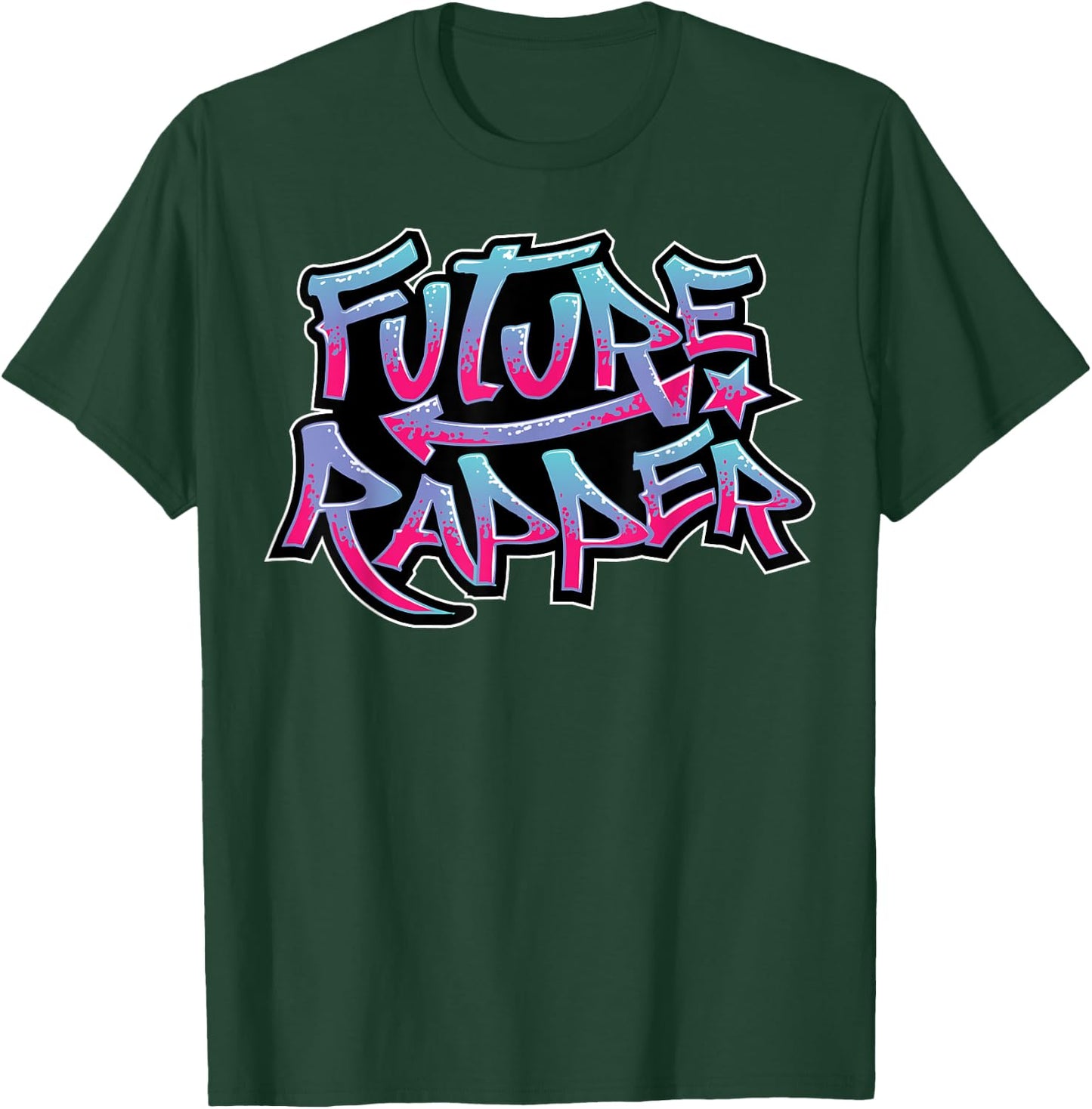 Cool Future Rapper Gift Rap Lover Artist Kids Graduation T-Shirt - T-Shirt | Forest