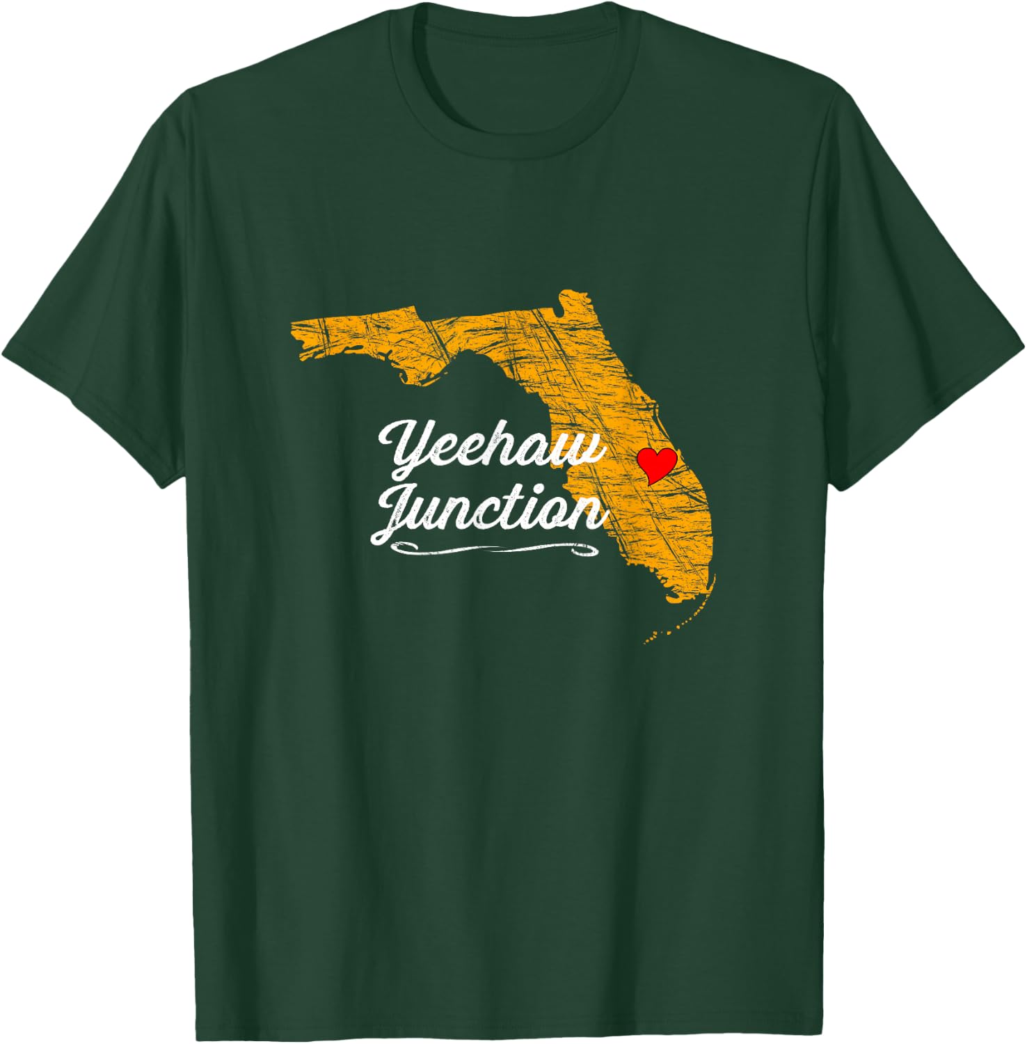 City of Yeehaw Junction | FLORIDA - FL Merch Souvenir T-Shirt - T-Shirt | Forest