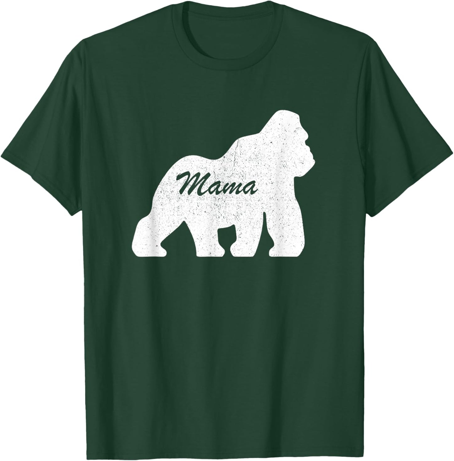 Mama Gorilla Mom Mother Day Shirt Mom Gorilla T Shirt Women T-Shirt - T-Shirt | Forest