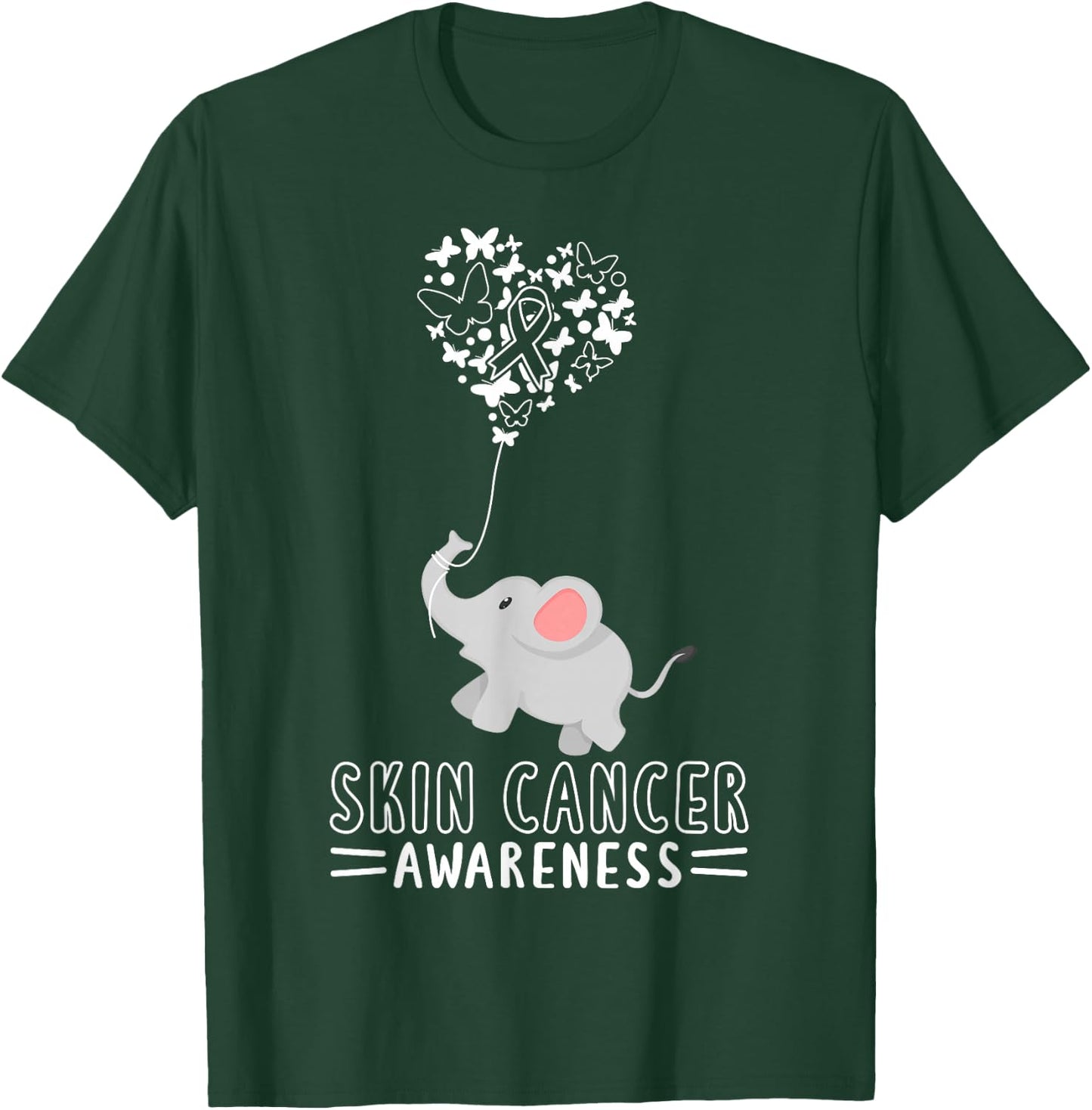 Skin Cancer Skin Cancer Awareness Melanoma T-Shirt - T-Shirt | Forest