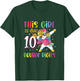 This Girl Is Now 10 Double Digits Shirt 10th birthday Gift T-Shirt - T-Shirt | Forest