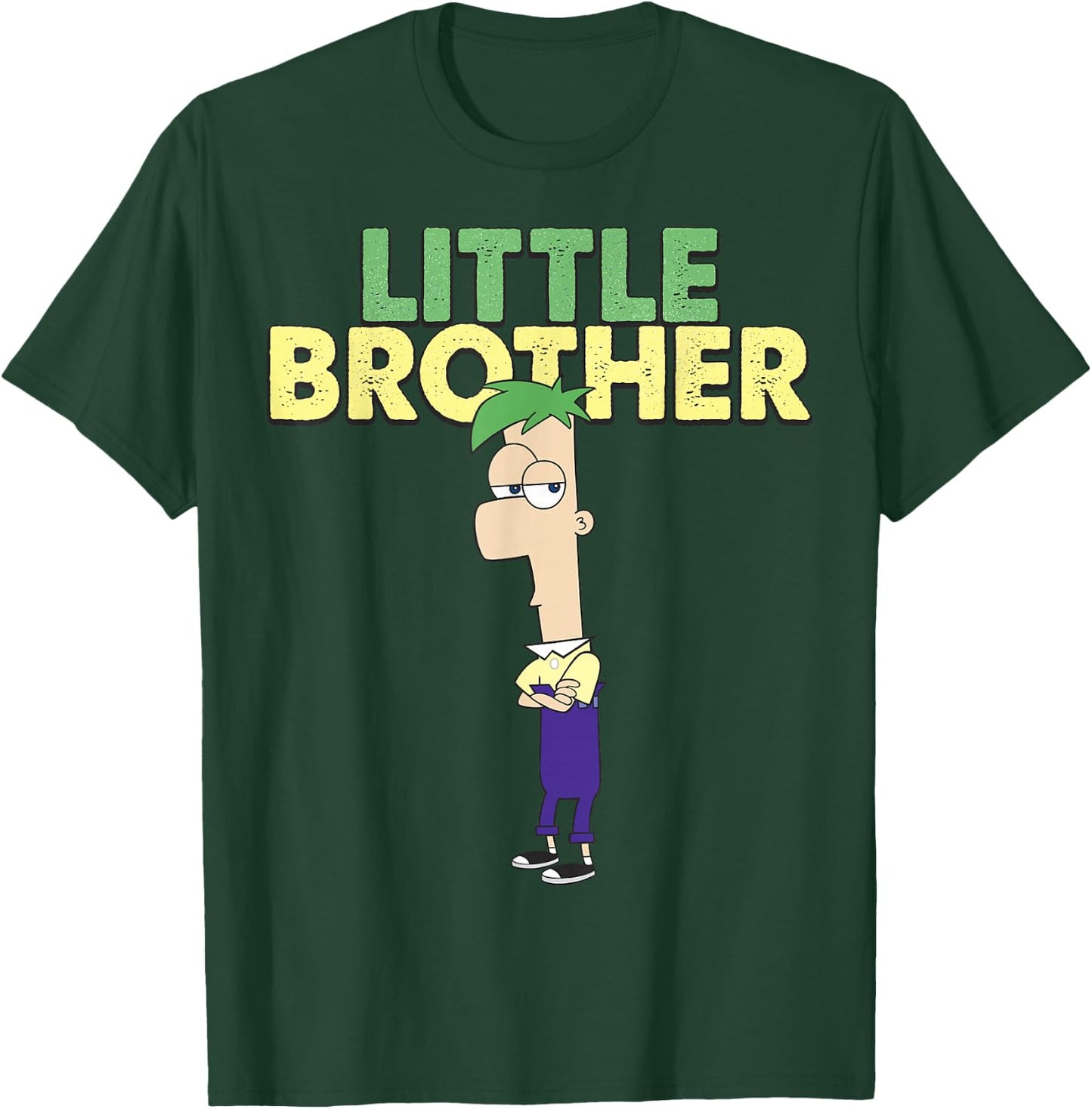 Disney Phineas And Ferb The Green Brother T-Shirt - T-Shirt | Forest