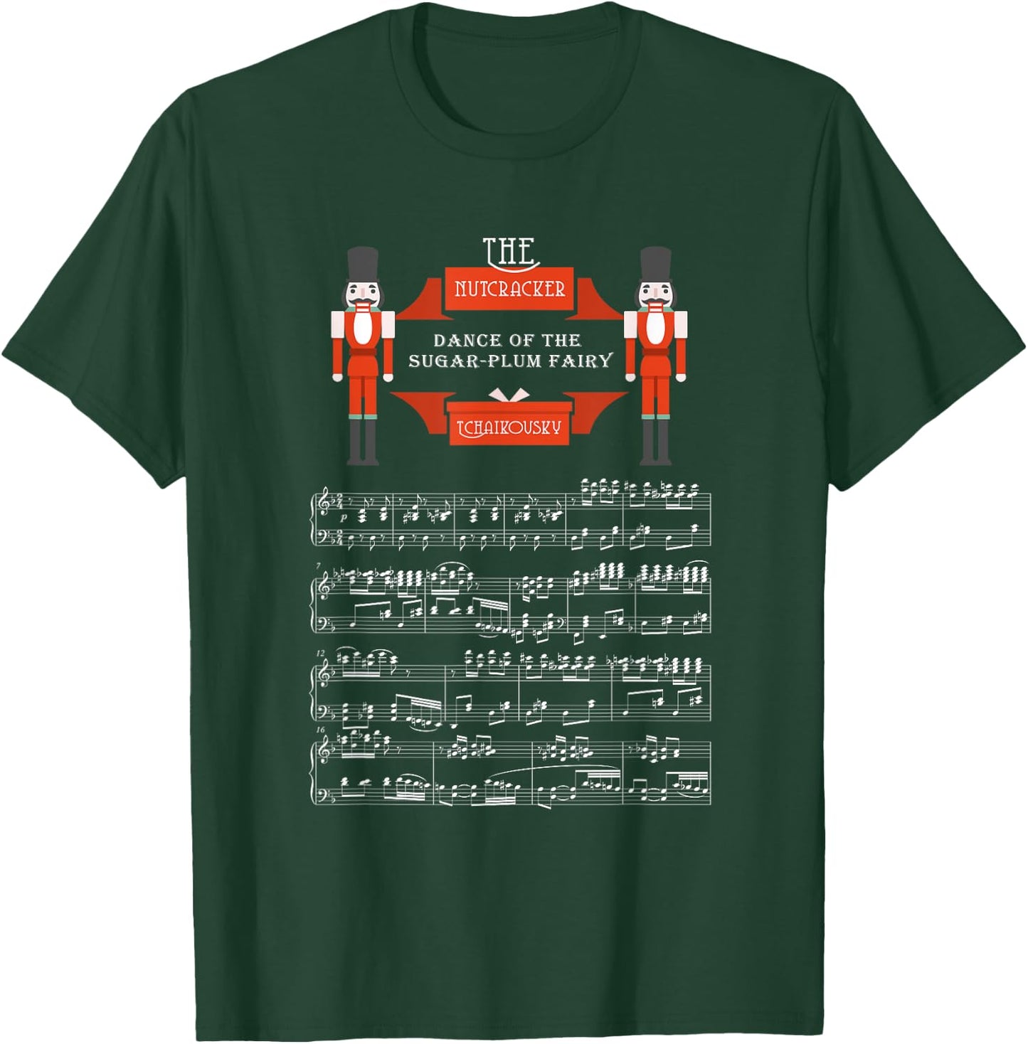 Tchaikovsky Nutcracker Dance of the Sugar-Plum Fairy T-Shirt - T-Shirt | Forest