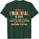 Being A Principal Easy Like Riding A Bike Funny Vintage Gift T-Shirt - T-Shirt | Forest