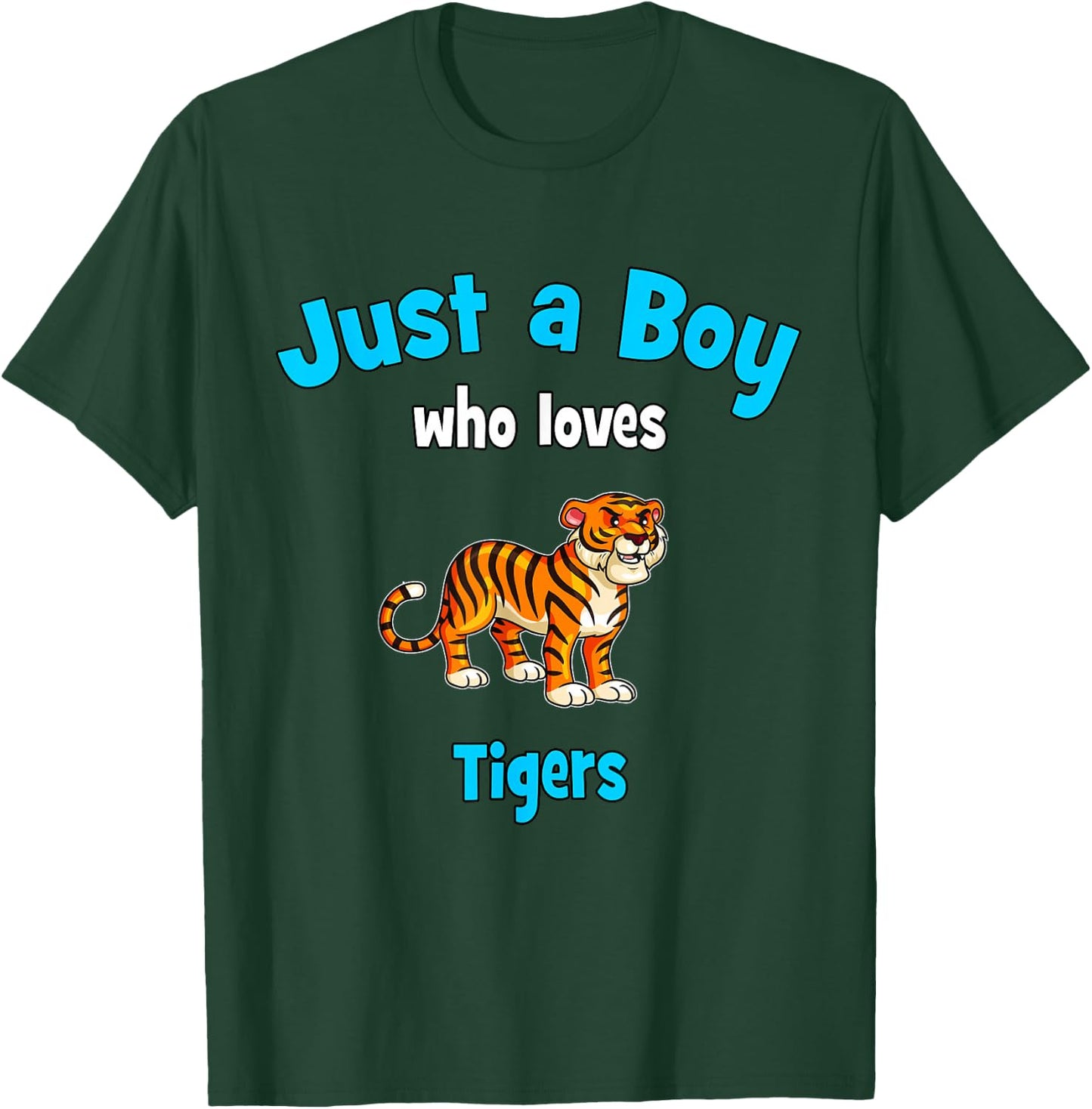 Tiger Shirt for Boys | Kids Tiger T-Shirt - T-Shirt | Forest