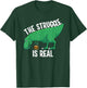 Funny T-rex Hamburger Art Cool The Struggle Is Real Dino T-Shirt - T-Shirt | Forest