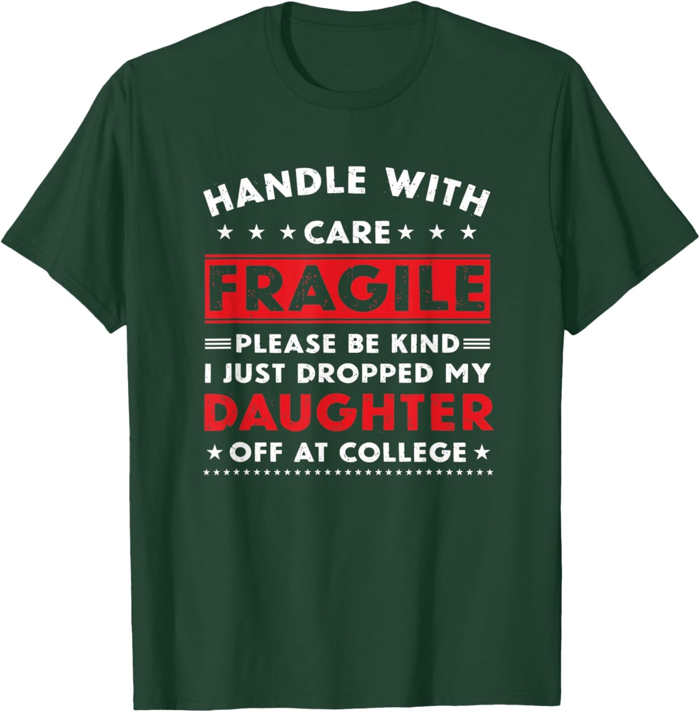 Leaving For College For Mom From Daughter Going To College T-Shirt - T-Shirt | Forest