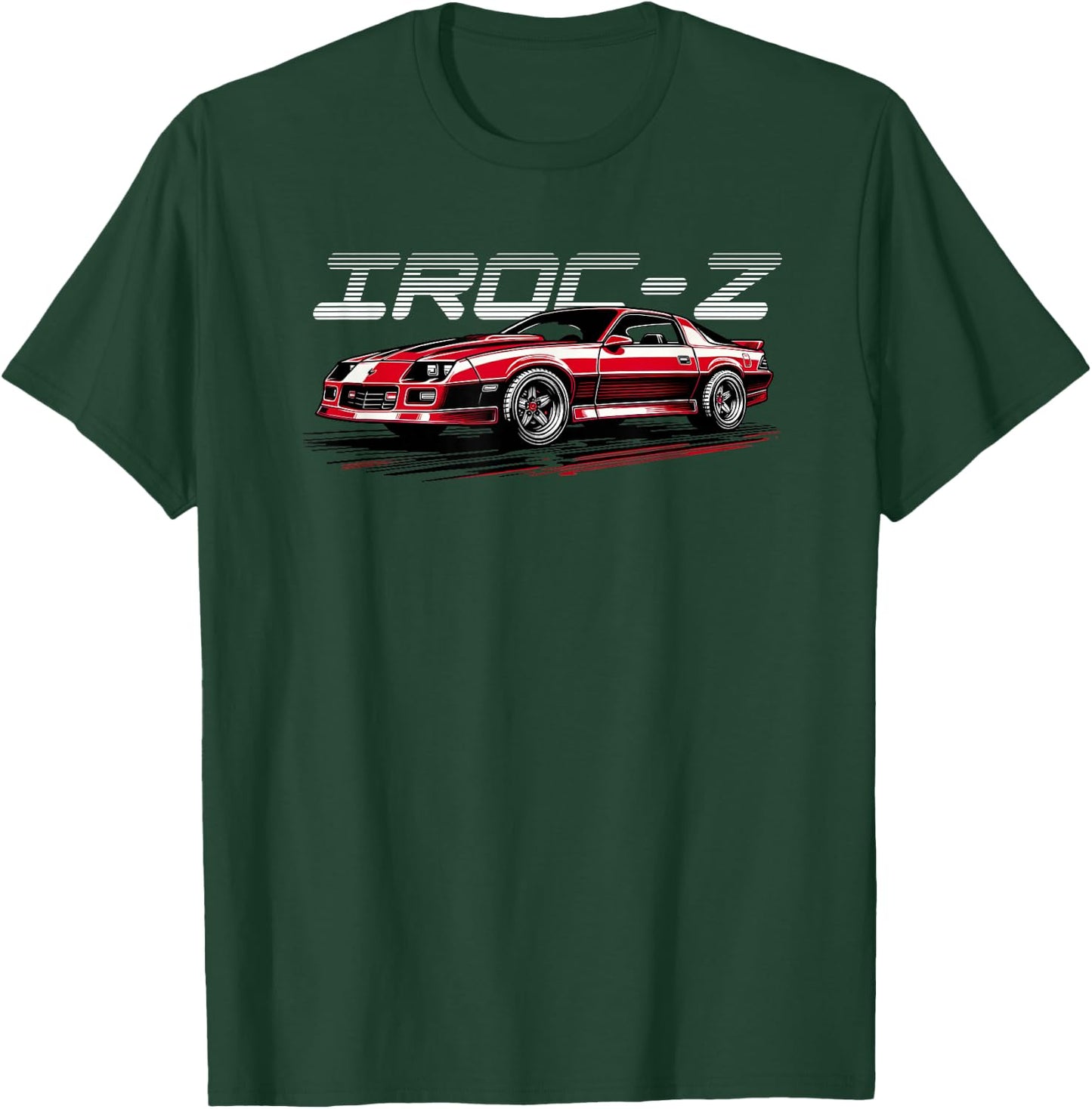 1980's IROC, IROC-Z Muscle Car American Muscle T-Shirt - T-Shirt | Forest