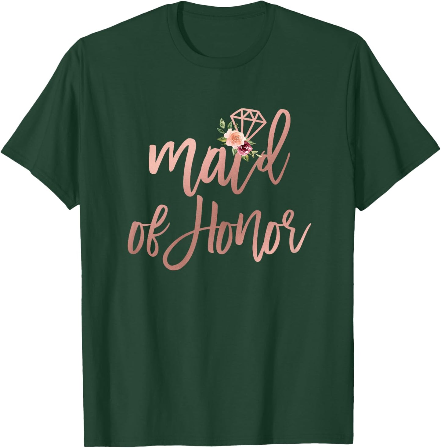 Wedding Shower for Sister from Bride to be Maid of Honor T-Shirt - T-Shirt | Forest